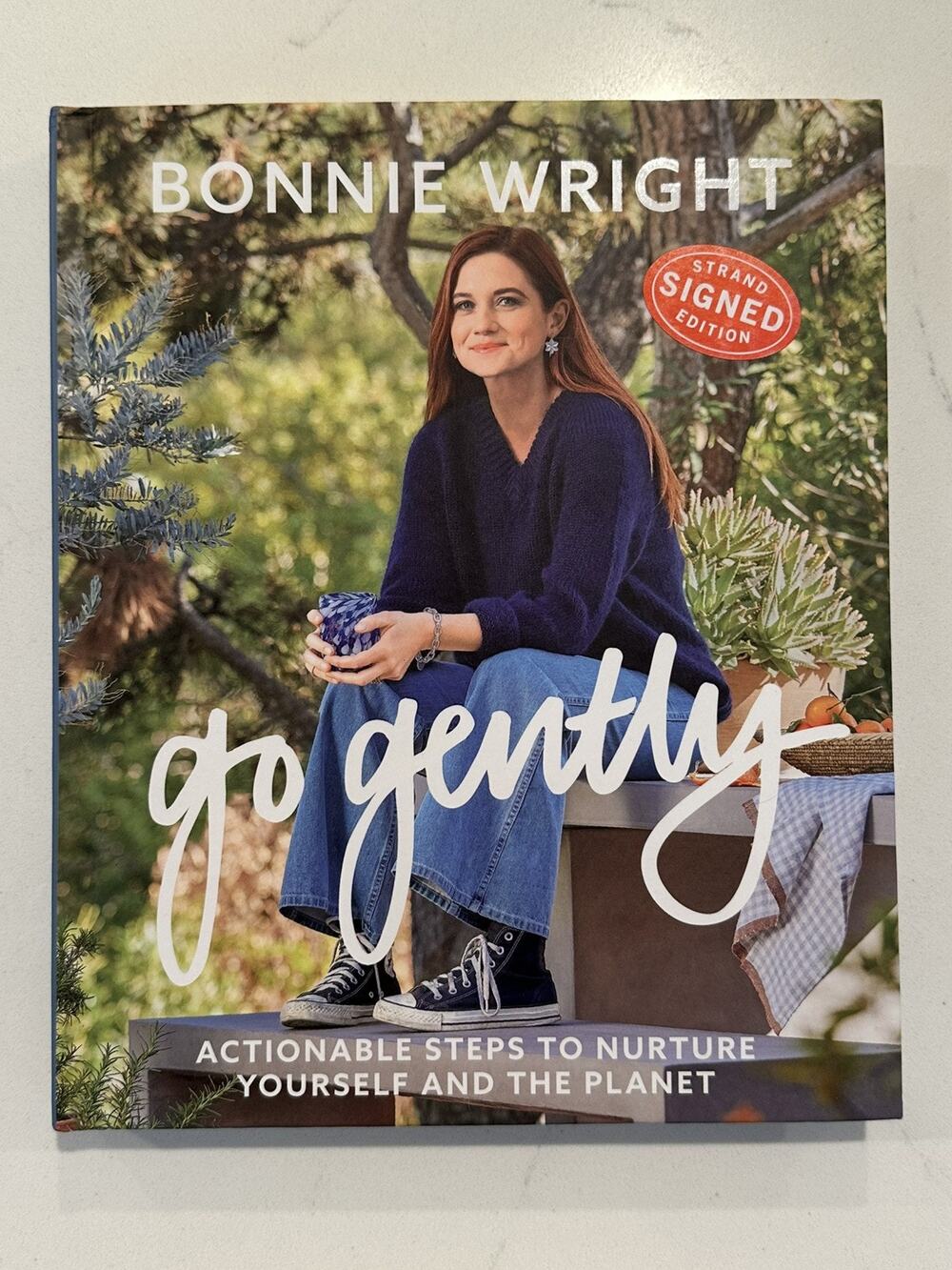 Bonnie Wright SIGNED Go Gently Book Signed Autographed Harry Potter ✍️